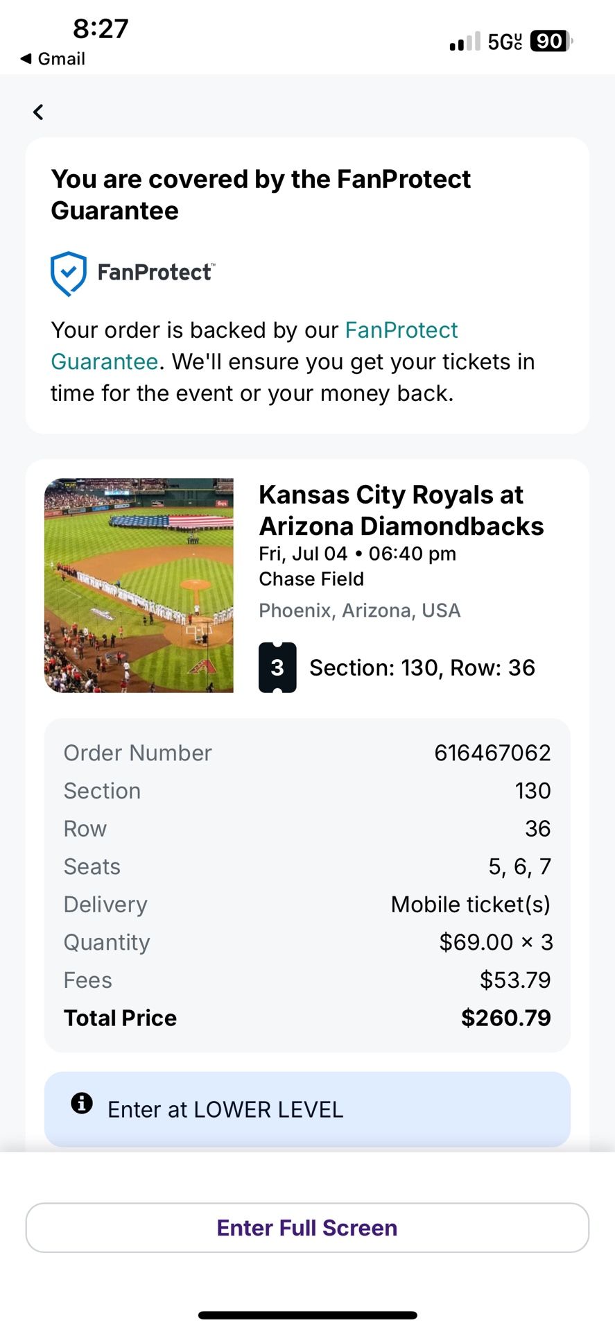 Dbacks Tickets