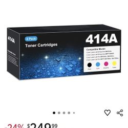 414A Toner Cartridge 4 Pack High Yield
