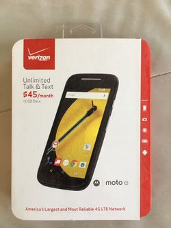 Moto e unlocked for any carrier