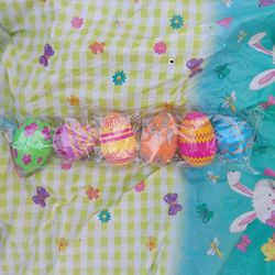 Lg. Decorative Plastic Easter Eggs