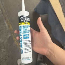 Alex Plus 10.1 oz. White Acrylic Latex Plus Silicone Caulk (4 Count)
