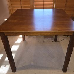 Counter Height Table with 4 Chairs