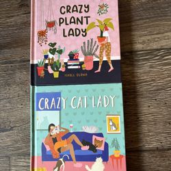 Crazy Plant/Cat Lady Books
