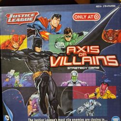 Justice League Axis Of Villains Board Game