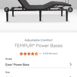 Cal King Base Ajustable Ease® Power Base