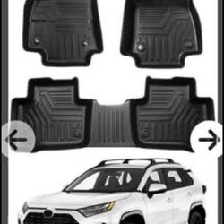Powerty All-Weather Floor Mats for Toyota RAV4