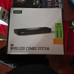Shure Wireless Combo System