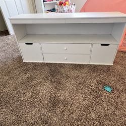 White Stand 4 Drawers