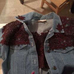 Cache Bustier with Jean Jacket