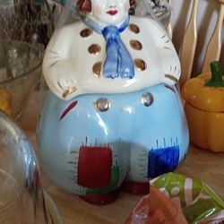 Dutch  Boy Cookie Jar Vintage