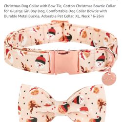 Christmas Dog Collar