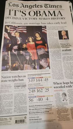 Barack Obama's Historical Night!