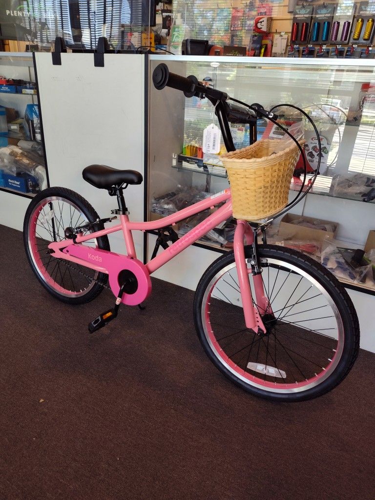 NEW RETROSPEC KODA 20 COTTON CANDY PINK SINGLE SPEED YOUTH GIRLS KIDS BMX STYLE BIKE