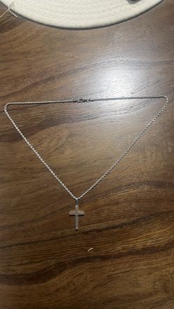 Cross Steel Chain Necklace