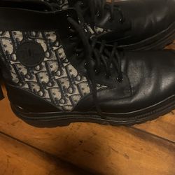 Dior Explorer Ankle Boots in Black for Men