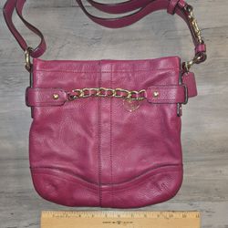 Coach Leather Crossbody 