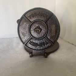 Cast Iron Tortilla Press - Prensa Tortillas - 7 inch