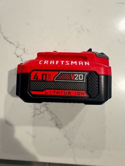 Craftsman 20 volt 4 AH battery BRAND NEW