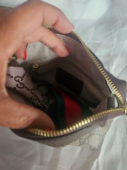 Make up bag with scarf