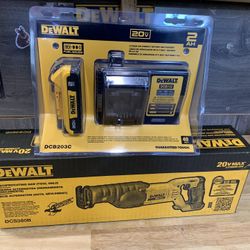 Reciprocating Saw Kit Battery 2Ah And Charger 