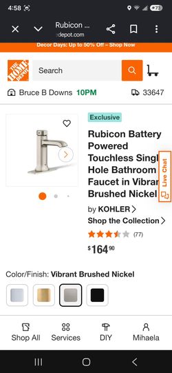 Kohler faucet