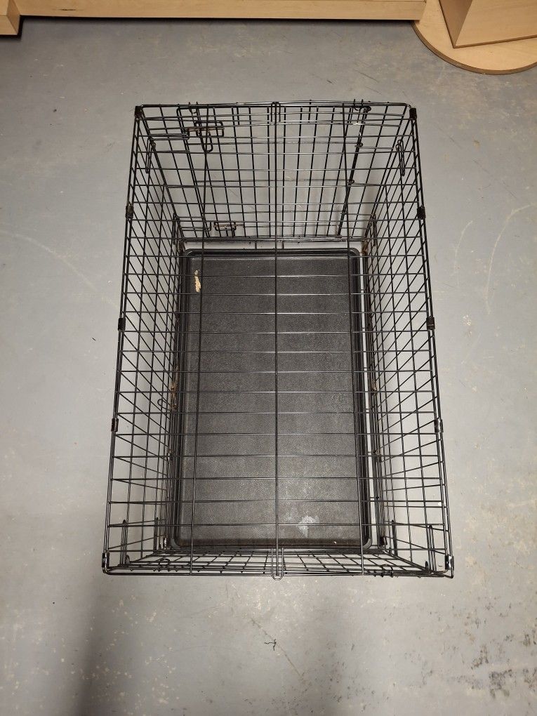 Dog Crate Kennel Metal Medium