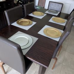 Dining Room Table And Chairs