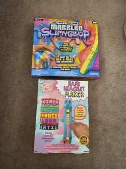 Brand new slime kit and bracelet making set