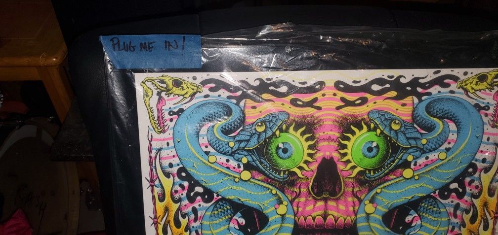 Slashs Snakepit Light Up Poster