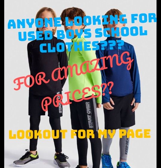 Will Be Selling Barely Used School For Great Prices