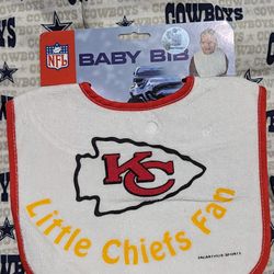Kansas City Chief's Baby Bib