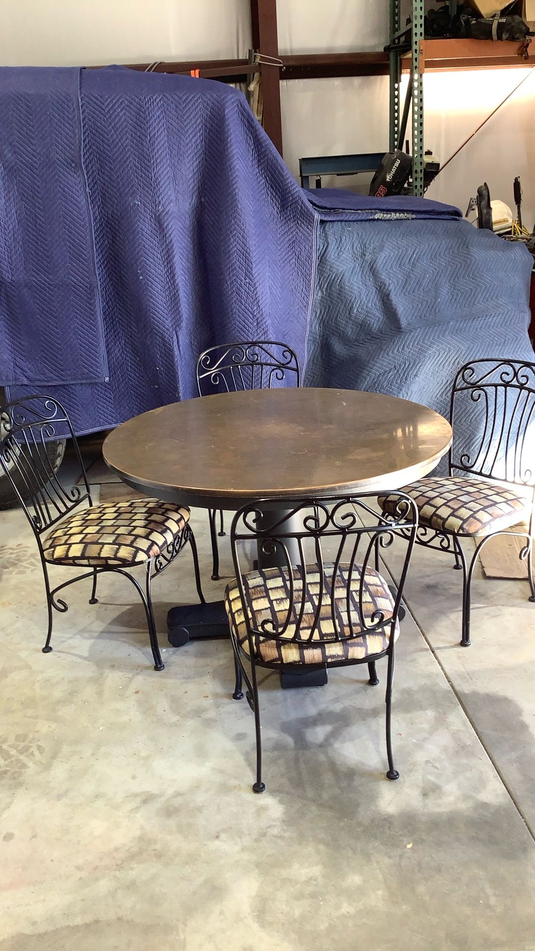 Dining Set - Copper Top - FREE