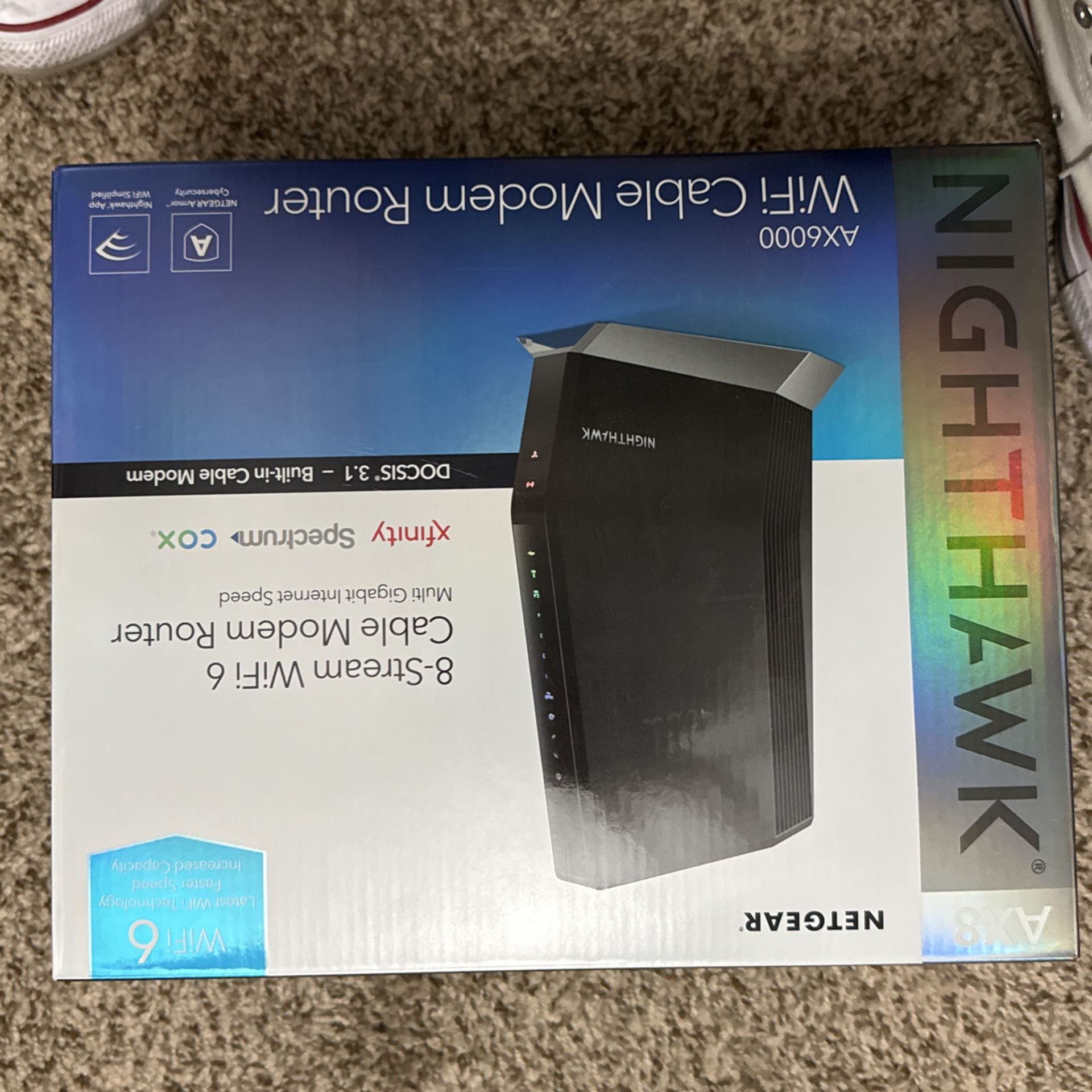 Nighthawk Router Modem Combo CAX80