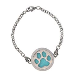 Essential Oil Diffuser Dog Paw Bracelet