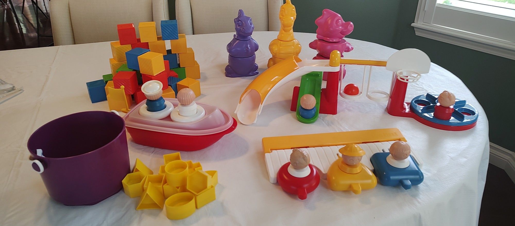 Large Set Of Original Tupperware Collectable Toys