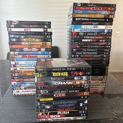DVDs Lot (67) Comedy, Horror, Action