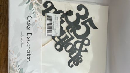 35&up cake toppers