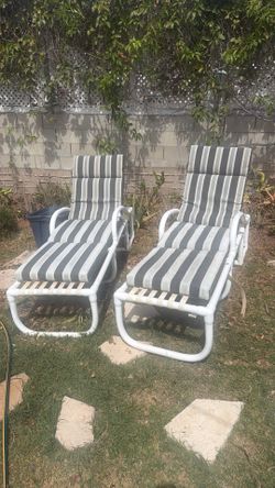 PVC vintage sunning chairs