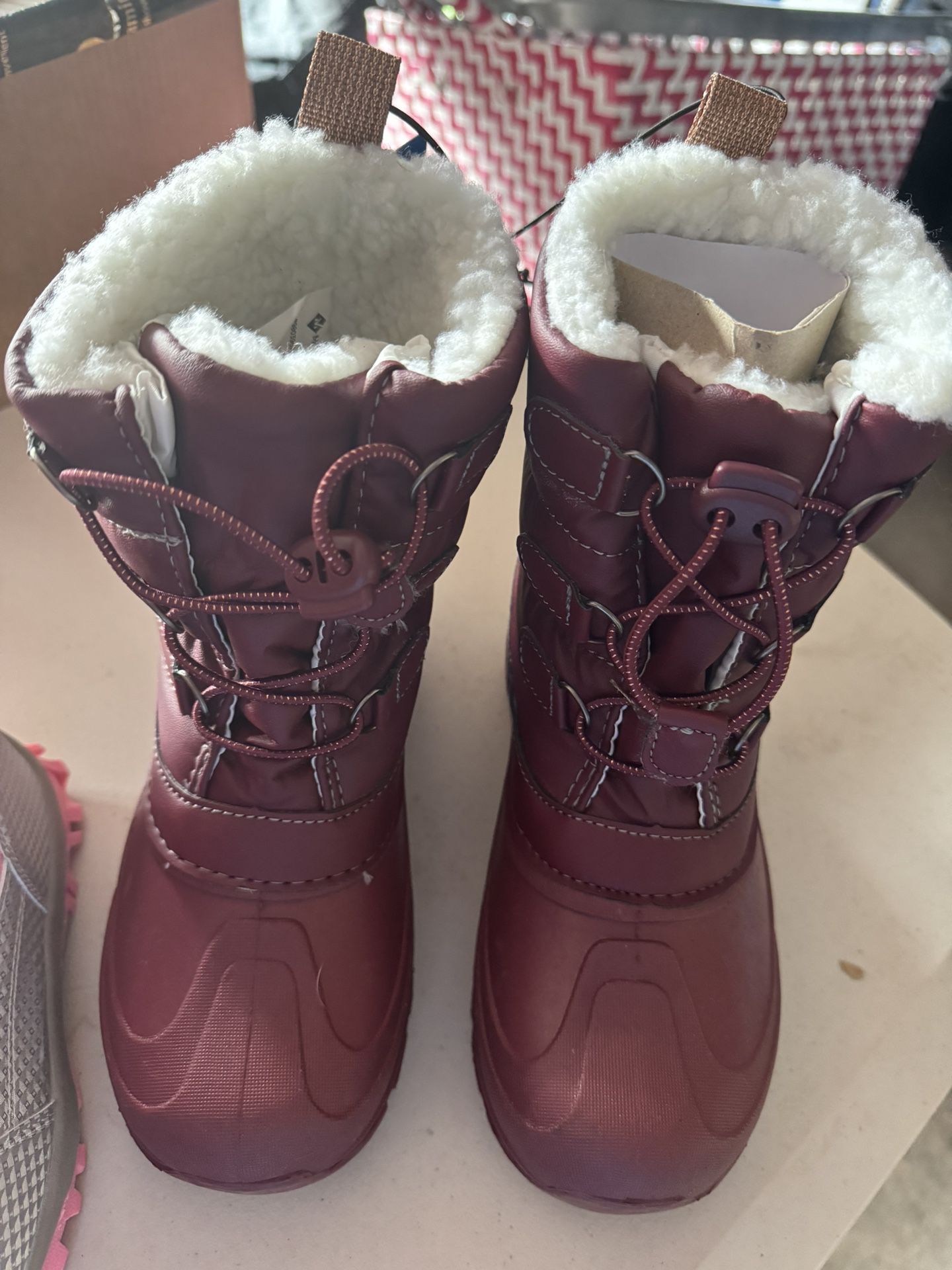 New Snow Boots With Fur