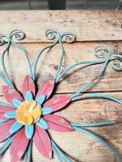 Rustic floral iron