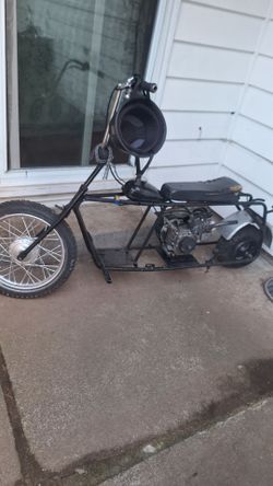 Custom minibike chopper