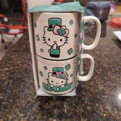 Hello Kitty Lucky Clover Mug Set