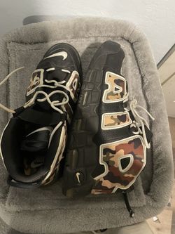 Nike Uptempo Shoes Camo