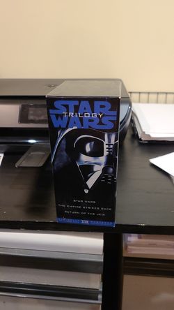 Rate Vintage Star Wars Trilogy VHS tapes