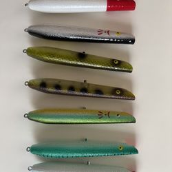 Cotton Cordell Pencil Popper Topwater Fishing Lure 6", 1 oz
