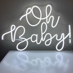 Oh Baby Neon Sign