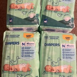 Diapers Pack 2/$12