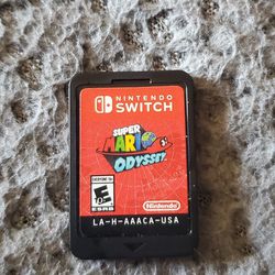 Nintendo Switch game Super Mario Odyssey