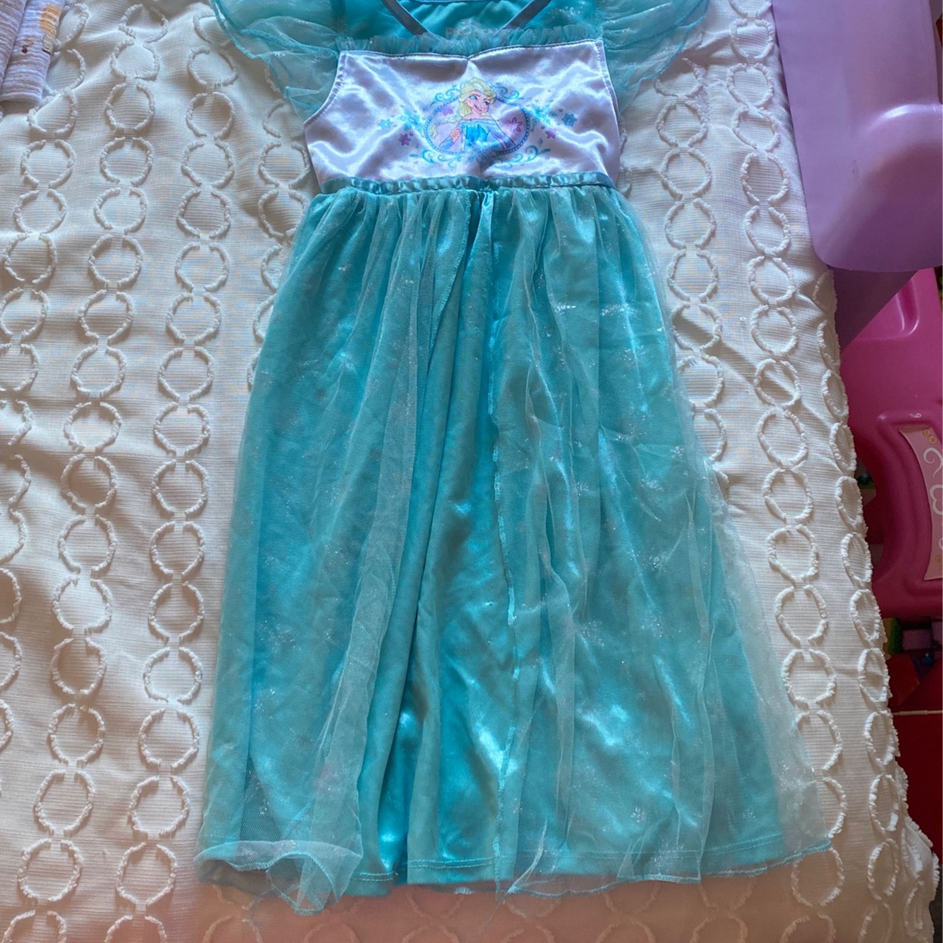 4T Elsa Disney PJ Dress $5