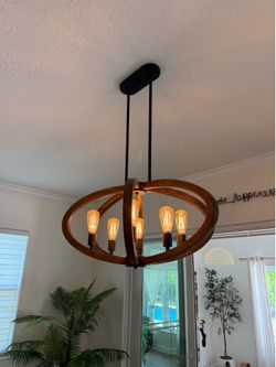 Chandelier 6 light